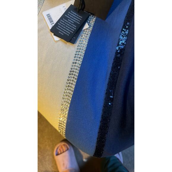 My Twin Twinset sleeveless sweaters blue L - Picture 5 of 8